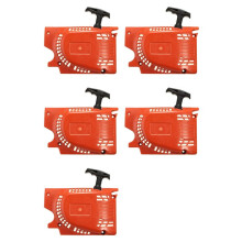 5X Rewind Pull for Chinese Chainsaw 45CC 52CC 58CC 4500 5200 Red Raptor Lawn Mower Engine Motor Parts