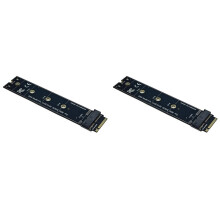 2X Convertisseur SSD pour (2013, 2014, 2015, 2017) A1465 A1466 12+6 Broches SSD Vers Carte Adaptateur M2 KEY-M NVME Riser