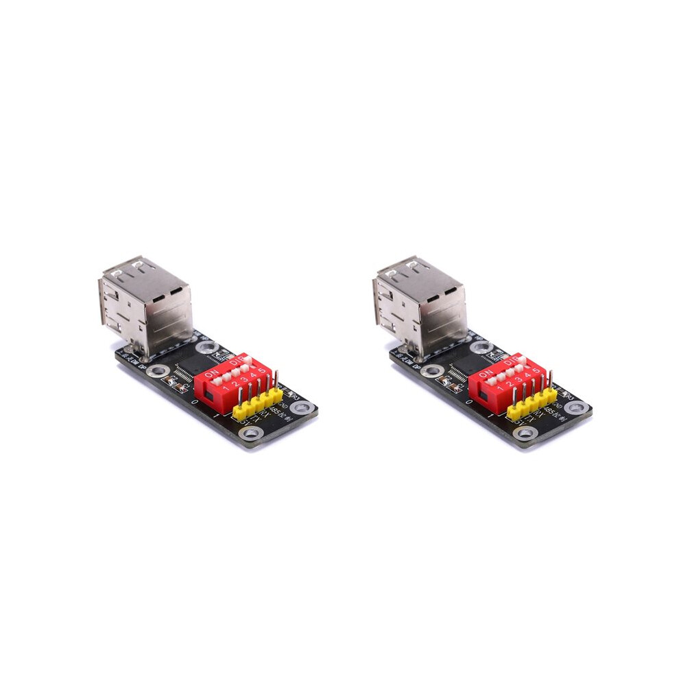 2X Ch9350 Module Hid Keyboard Mouse To Serial Port Virtual Keyboard Scanning To Serial Port Usb 12Mbps 6031119121830