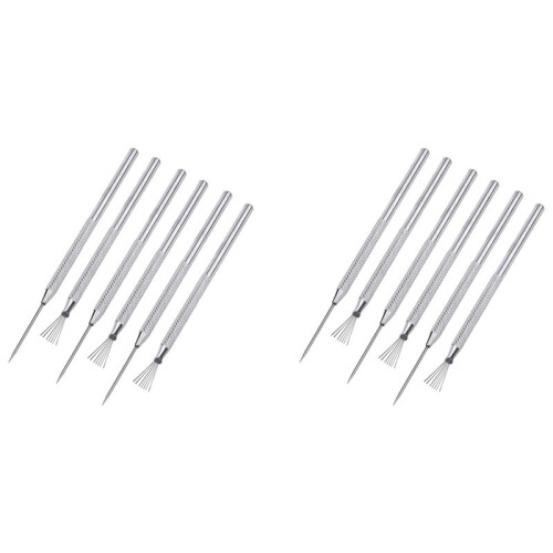 Clay Tools, 12Pcs Clay Sculpting Ceramic Detail Tools Feather Wire Texture Tools Clay Carving Modeling Kit