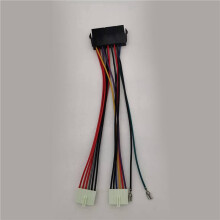 4 X 20-Pin-ATX-zu-2-Port-6-Pin-AT-Konverter-Stromkabel für 286 386 486-Computer