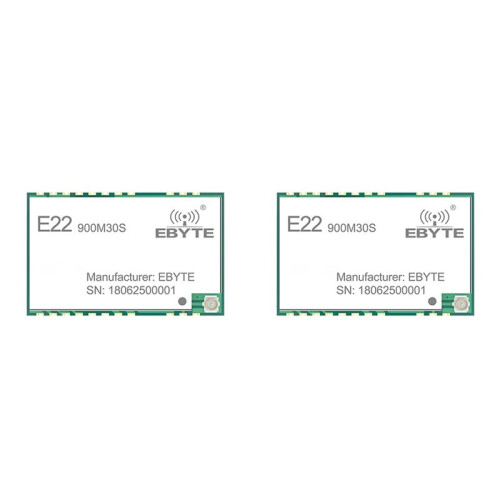 2X EBYTE SX1262 LoRa Module 32MHz High-Precision TCXO E22-900M30S 850-930MHz 30dBm 12km SPI Interface Module Low Power