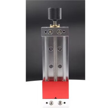 2X DIY Tools 100MM Engraving Machine Vise Aluminum Jaw Clamp Flat Nose Machining Vise Clamp with 12 PCS Screws