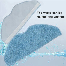 20PCS Mop Cloths for EZVIZ RE4 /RE4 /RE5 /RE5 Vacuum Cleaner Parts Washable Microfiber Mop Pads