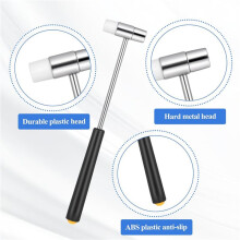 2X Dual Jewelry Hammer,Fret Hammer Small Mallet Small Size Mallet for DIY Crafts,Watches,Tuning,Jewelry