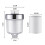 4X Vattenutloppsrenare Kit Universal Kranfilter Kök Badrum Dusch Hushållsfilter PP Bomull 4
