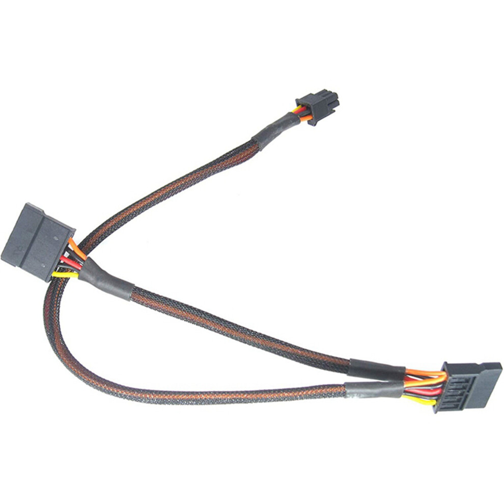 5X Small 6P To Splitter 15P Power Cable Cord For Vostro 3650 3653 3655 Desktop Computer Hdd Ssd Power Cable 4714078944550
