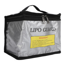 Lipo Battery Fireproof Bag with ExplosionProof Design for Safe Charging and Storage Made of Fiberglass