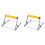 2X Adjustable Height Table Saw Roller-Stand Attachment,Cutting Machine Miter Saw Roller Support Stand 1