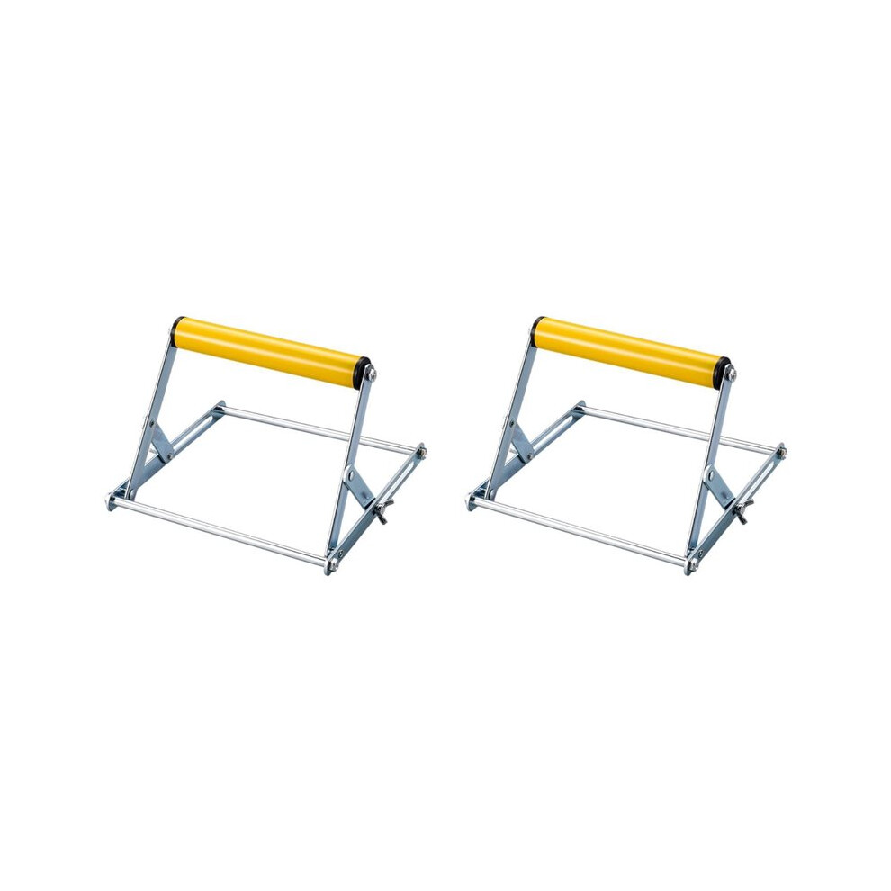 2X Adjustable Height Table Saw Roller-Stand Attachment,Cutting Machine Miter Saw Roller Support Stand 6033340135136