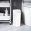 Kunststoff Schmal Typ KüChe MüLl Eimer Toilette Presse Typ Abfall BehäLter MüLl Eimer Bade Zimmer MüLl Eimer Korb MüLl Eimer Weiß 2