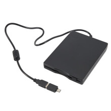 Diskettenleser, 3,5 Zoll, Externes USB-Diskettenlaufwerk Typ A&C, Diskettenleser für Laptop
