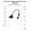 2X Cavo Adattatore per Disco Rigido TypeC+USB 3.0 A , Convertitore per Disco Rigido Mobile da 2,5/3,5 Pollici 7