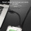 2X Cavo Adattatore per Disco Rigido TypeC+USB 3.0 A , Convertitore per Disco Rigido Mobile da 2,5/3,5 Pollici 8