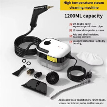 Steam Cleaner High Temperature Home Sterilizations for Air Conditioner,Sofa,Kitchen Hood Car Steam Cleaner US Plug A