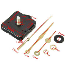 20Pcs DIY Silent Movement Spindle Hands Wall Quartz Clock Movement Mechanism Repair Tools Part Clock Kit
