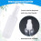 50PCS 100 Ml Transparent Plastic Perfume Atomizer Small  Empty Spray Refillable Bottle Travel Bottles Set 3