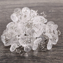 Clear Heads Twist Pins for Upholstery, Slipcovers and Bedskirts,, Set of 100