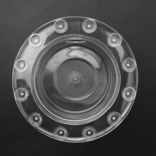2 Pack Bathtub Overflow Drain Cover Suction Cup Seal Bathtub Stopper for Deeper Bath for Bathroom Overflow Drains