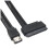 2X Adaptador de Alimentação de HDD  de 7+15 Pinos para ESATA USB 2.0 de 5 V e 12 V Combinado para Cabo Adaptador de HDD  de 2,5 Polegadas e 2