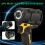 2X Impact Wrench Protective Boot for  DCF921 DCF922 DCF923 Protective Rubber Boot Power Tool Replacement Parts 9
