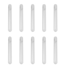 1000Pcs 12X1000Mm Laboratorio Transparente Tubos de Ensayo de PláStico Transparente Viales con Tapas de Empuje Suministros de Laboratorio Escolar