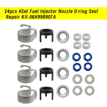 48pcs Fuel Injector Nozzle O-Ring Seal Repair Kit 06H998907A for A4 Q5 CC 1.8 2.0T 06J998 907A