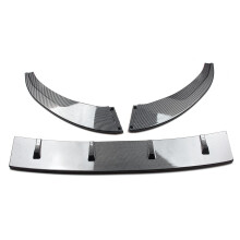 Carbon Fiber Front Lip Spoiler for Audi S3 A3 8Y 20212023, Sporty Frontend Upgrade, Aggressive Style