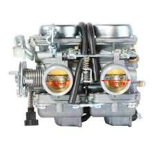 2X PD26JS 26MM 250CC CBT 125/250 Zweizylinder-Vergaser für Motorrad-ATVs Johnny Pag 300 Barhog Raptor FX-3 Carb