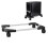 PC Tower Stand with Adjustable Width Fit, Locking Wheels, White CPU Holder for Better Airflow 4