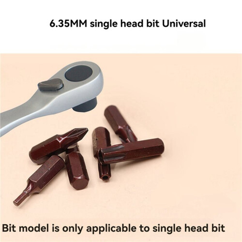2pcs 1/4Inch Ratchet Handle 72 Teeth Small Hand Repair Tools Wrench Quick Release Spanner Tool Accessories 2
