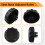 2X  Back Adjustment Recliner Knob Ajuster Handle Roller Handwheel for  Transit Custom & Mk8 2014- 9