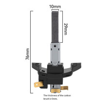 4 Stücke Kohlebürste Staubsauger 30X10X6,5Mm Reiniger Teile Elektromotor Kohlebürste Ersatz Zubehör