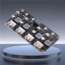 2X Module de Charge Rapide PD 65 W 4 Voies PRO USB PD3.0/2.0 QC3.0/2.0 FCP AFC Carte de Charge Rapide