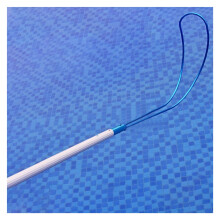 Adjustable Swimming Pool Rescue Pole 1m Lifeguard Safety Hook for Beach, Dock and Yacht Use