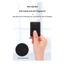 2X Power Bank Portable  Charger Fast Charging External Battery Pack for Heating Vest Jacket Scarf Socks Gloves Black