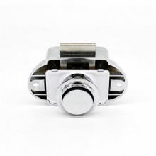 Cabinet Lock Heavy Duty Steel Door Lock with Push Button for Caravan Yacht and Camper Trailer