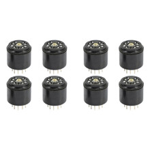 4X 9Pin Bakelite Vacuum Tube Socket Saver Base for 12AX7 12AU7 ECC82 ECC83 Amps, 8 Pcs