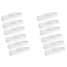 24 Pacotes de Meias de Filtro, 200 Micrômetros, para Tanque de Peixes/Aquário Salino, Lago, para Reservatório/Transbordamento