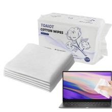 3D Printer Cleaning Wipes, Reusable Lint Cotton Cloth for Glass, Electronics and Metal Parts