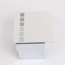 Chrome Square Battery Box Cover for Dyna Low Glide FXS Super Glide FXR FX