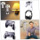 Gaming Accessories Organizer Wall Mounted Headset Holder with Dual Controller Stand SpaceSaving 5
