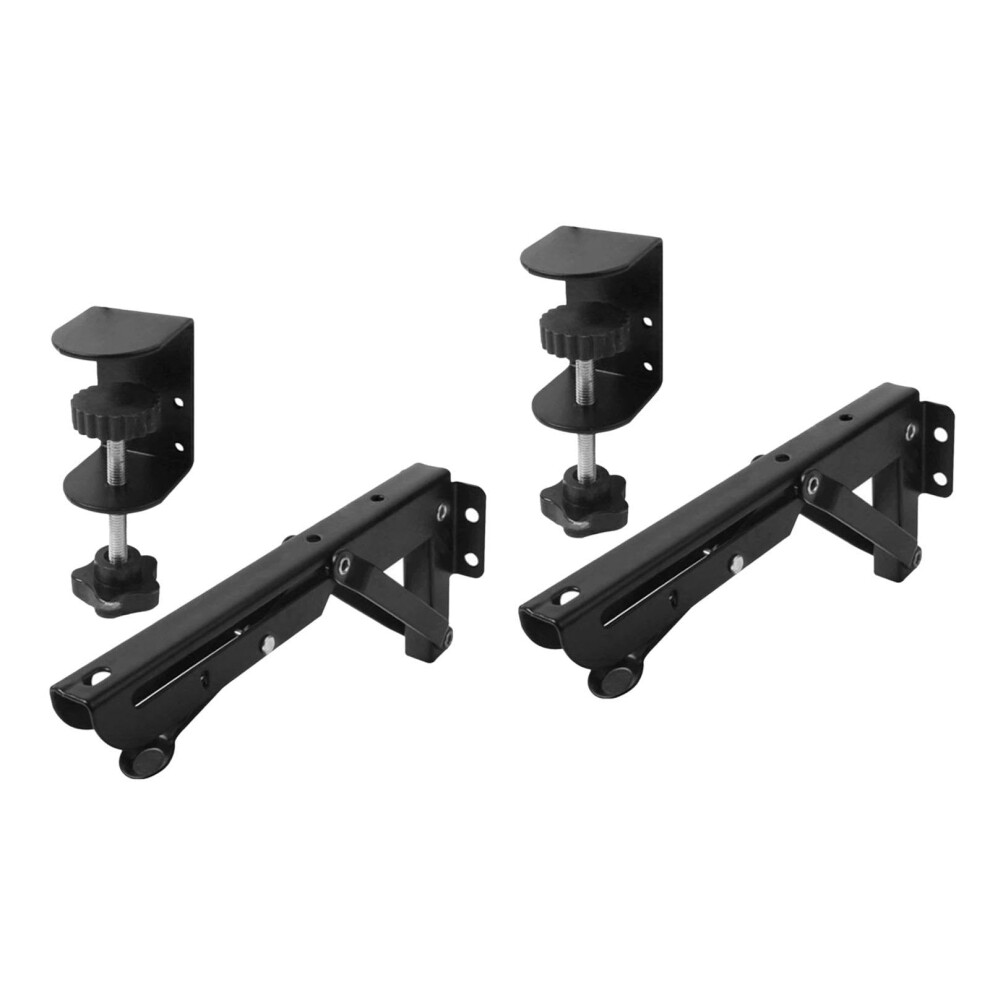 Adjustable Keyboard Tray With Clamp, Spacesaving Desk Shelf, Compact 9X4.3cm, Tidy Cable Management 9455672293143