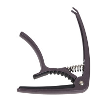 Portable Electric Guitar Capo Tone Clip Metal Quick-brown