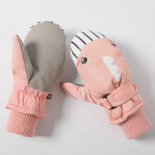 Warm sports gloves non-slip full-deck ski gloves with fleece lining