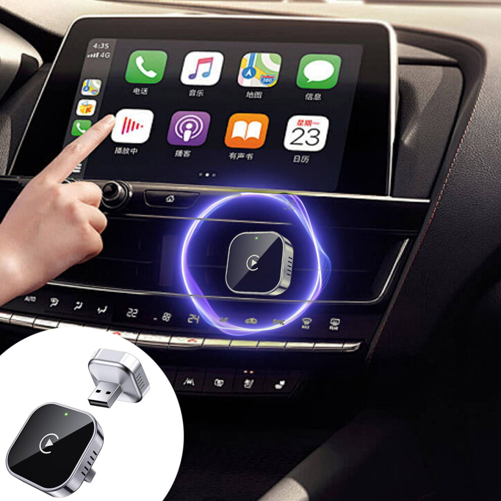 2025 Upgrade Wireless Carplay Adapter Mini Usb Design Plug And Play Fast Stable Connection For Built In Wired Carplay Cars 9365509605134