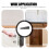 Non-Slip Door Stopper Wedge Rubber 9 pcs 5
