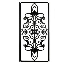 2pcs Stunning Black Hollow Metal Wall Hanging Decoration Iron Art Home Decor Livingroom Bedroom Decorative Iron Wall Decor Wall