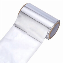 Hair aluminum leaf 9.1*4.3cm, shiny silver hairdresser