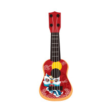 Kids Ukulele Toy, 9.92" Mini 4-String Plastic Ukulele for Toddlers – Portable & Lightweight Educational Guitar – Compatible with Early Learning